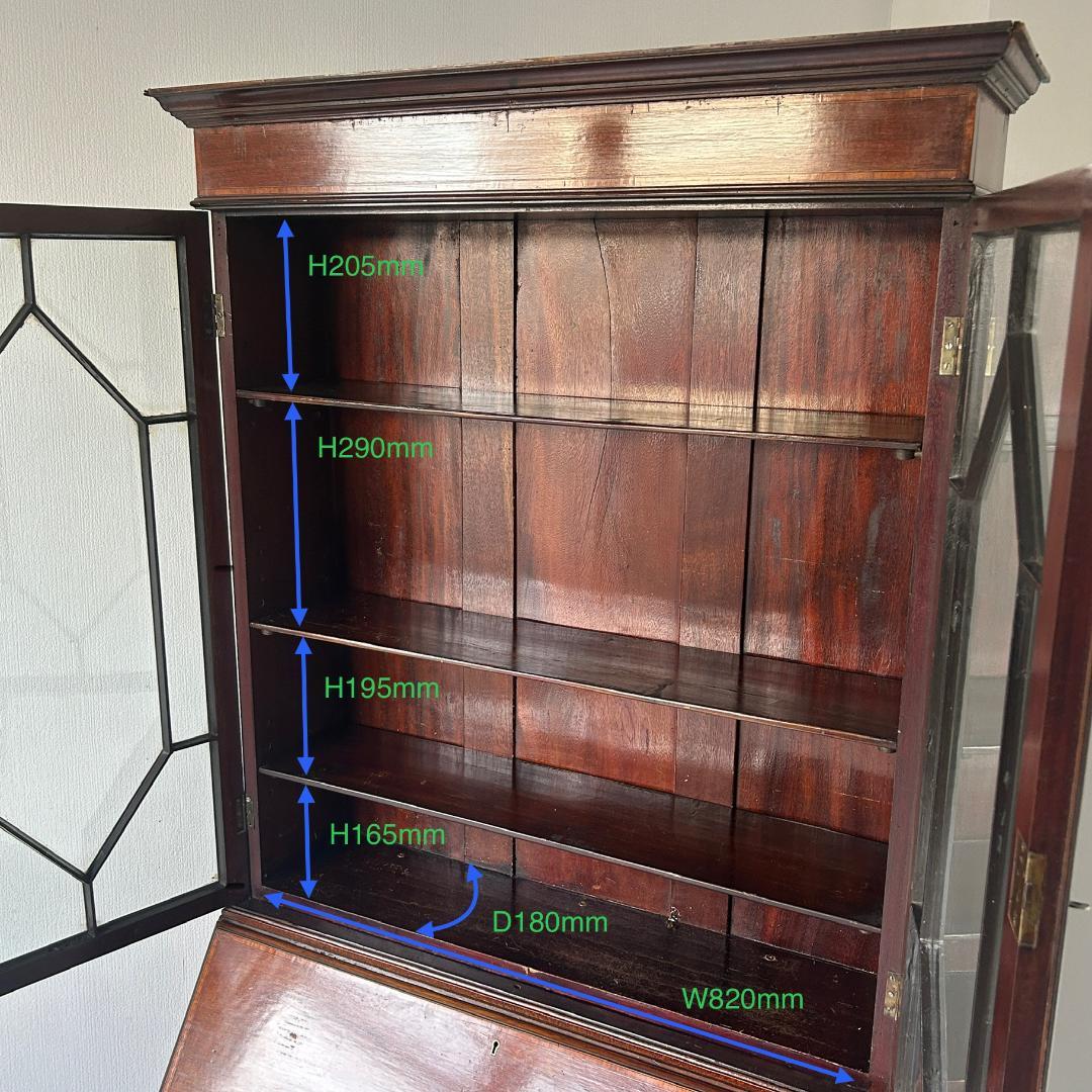 イギリス アンティーク家具 ビューローブックケース 1930年頃 881A