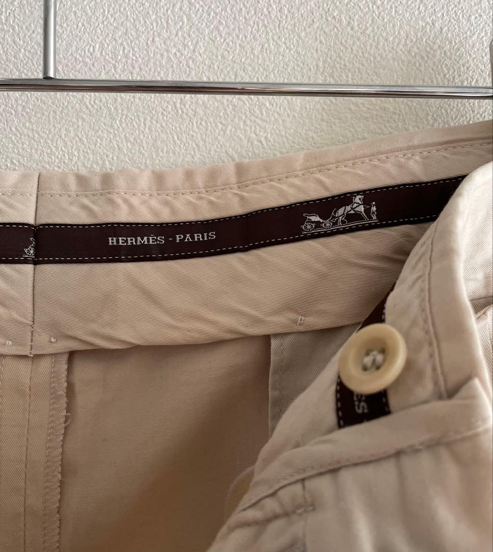名品図鑑】mid00s Hermes light cotton trouser