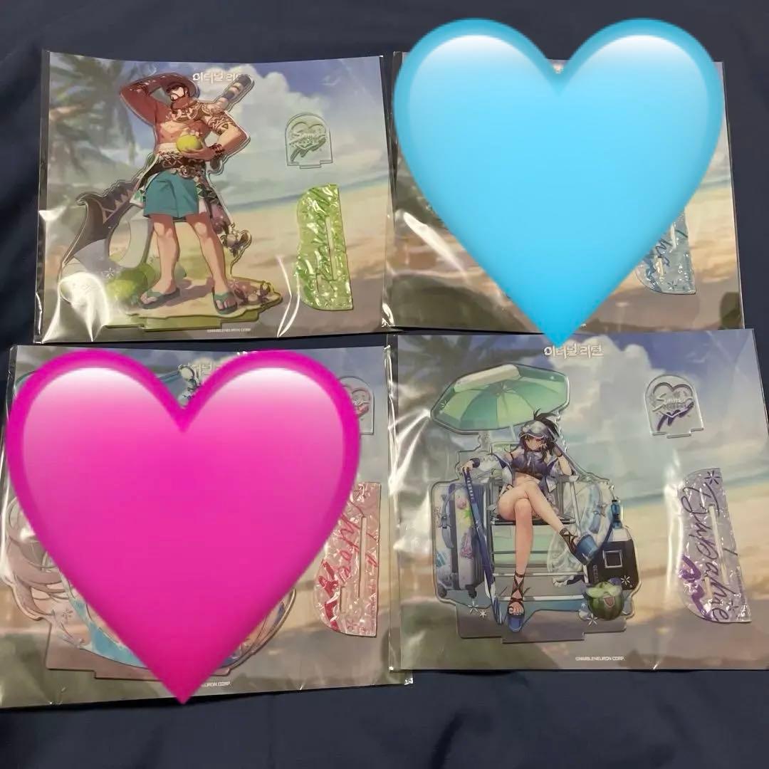 エターナルリターンS8 アクリルスタンド5種セット