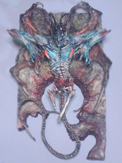 ★激レア★限定キット塗装済完成品＆雑誌★デビルマン 竹谷隆之 AMON 悪魔人間