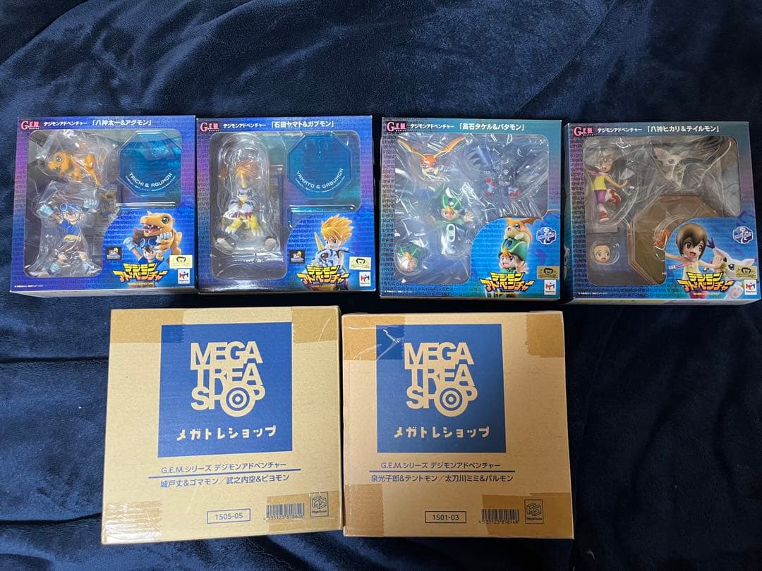 デジモンアドベンチャー　g.e.m セット
