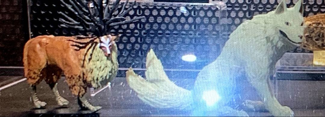 新品未開封】ジブリパーク限定 もののけ姫 シシ神・モロ フィギュア2個