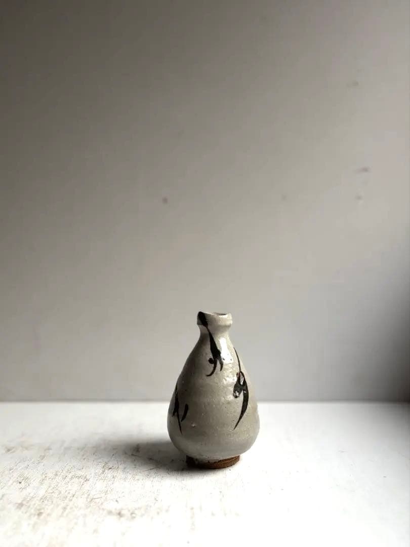 722 田中佐次郎 山瀬窯 絵唐津徳利 酒器 唐津焼 茶道 茶道具 民芸 未使用