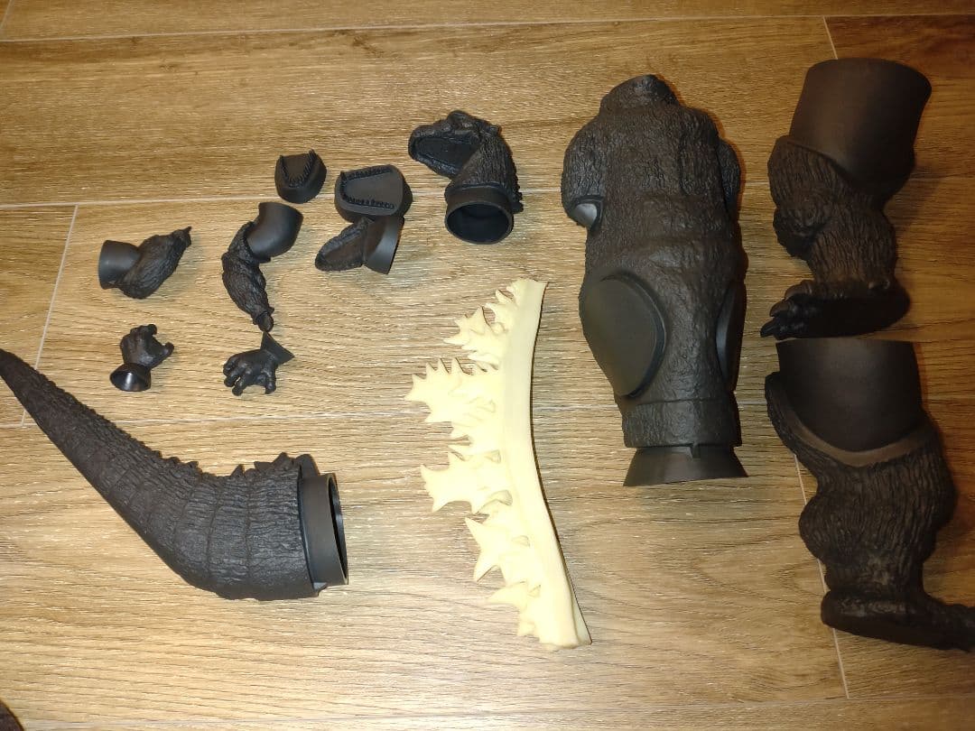 マーミット　世紀の大怪獣　ソフビキット　1954 初代ゴジラ　未組立 Sci-Fi MONSTER soft vinyl model kit collection ゴジラ1954｜高知