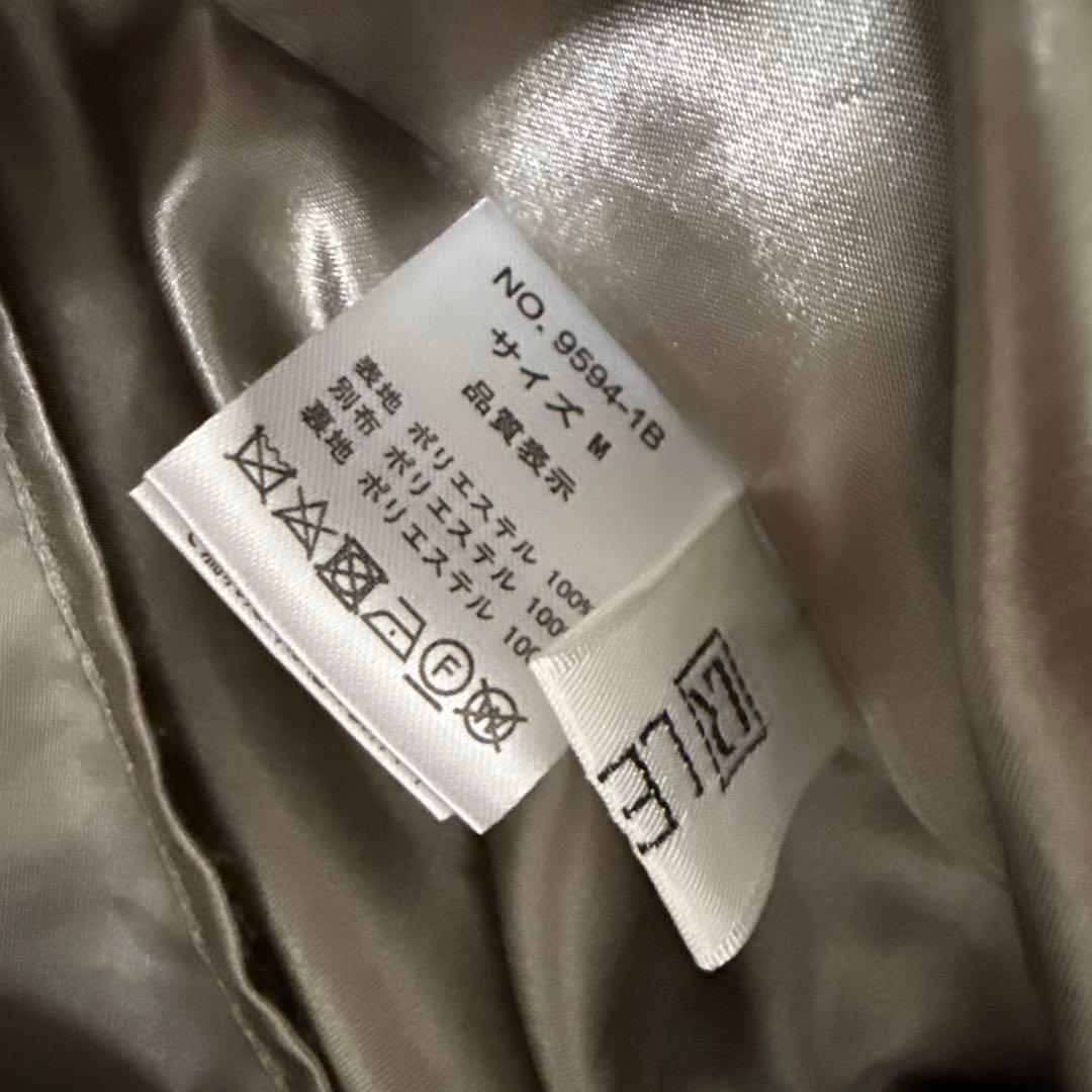 LE'RURE Shoulder ribbon jacquard dress