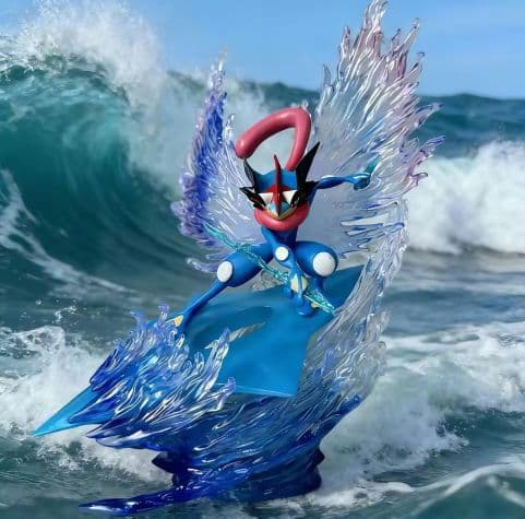 ポケモン　ゲッコウガ　フィギュア MS-08 ゲッコウガ｜モンコレ｜商品情報｜ポケットモンスター｜タカラトミー