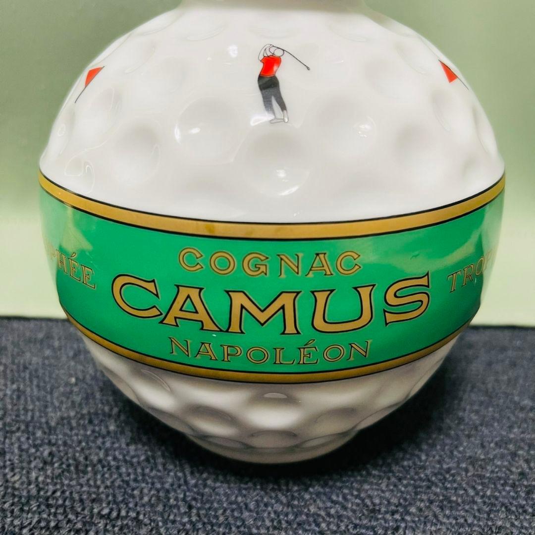 古酒未開栓✓CAMUSカミュナポレオン トロフィーゴルフボール40%コニャックl