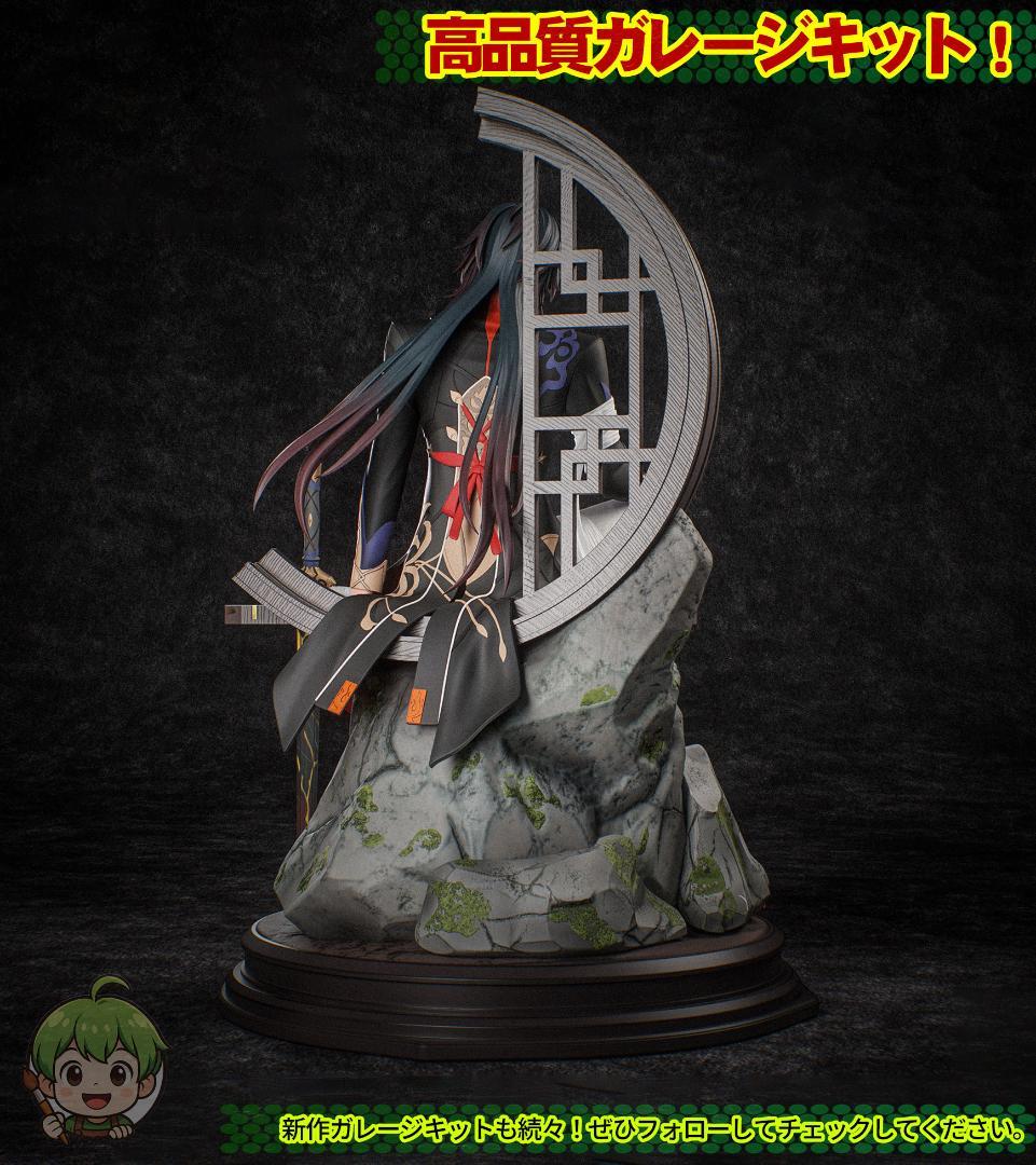 1/8　未塗装 未組立　フィギュア　ガレージキット　崩壊 スターレイル 刃