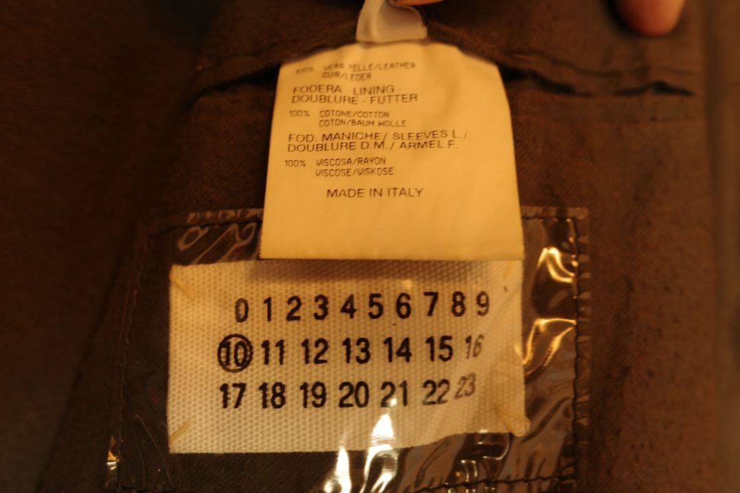 値下げ中〉2001AW 最初期ベンチレーション ビニールタグ綺麗マルジェラ48