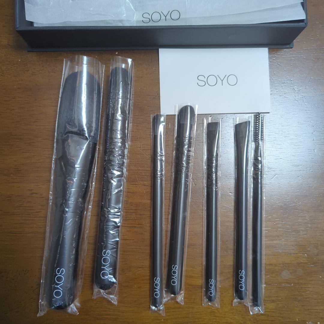 【未使用】初期 SOYO メイクブラシ7本セット