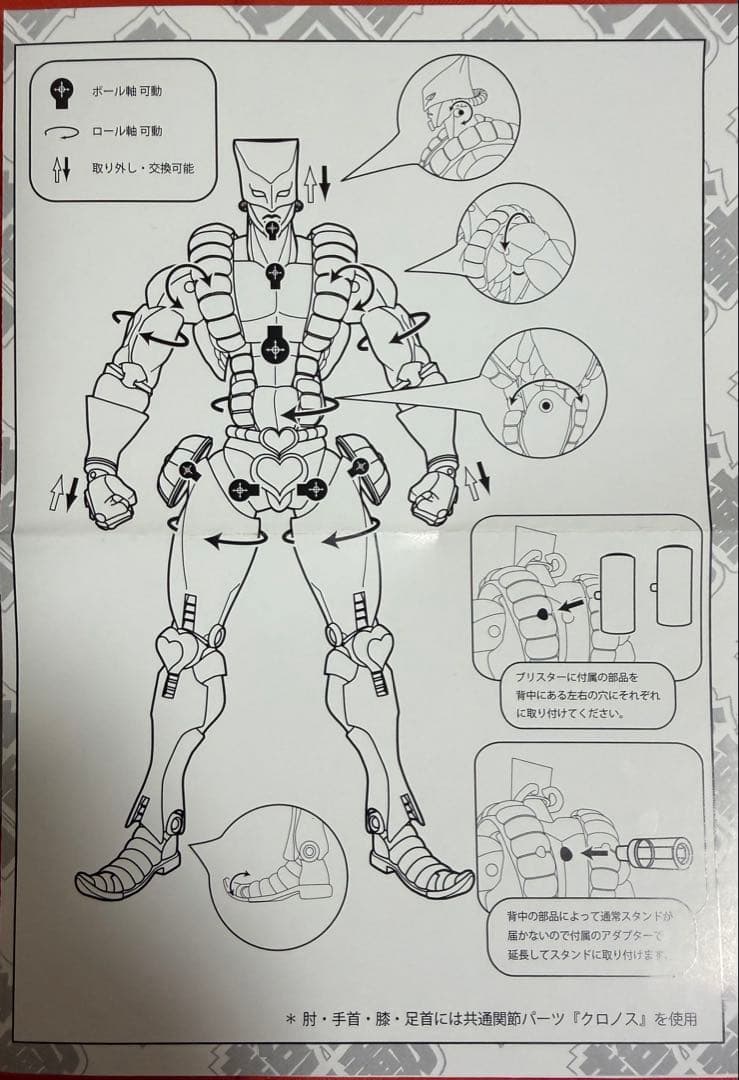 希少初版/超像可動ジョジョ/ザ・ワールド(荒木飛呂彦指定カラー)