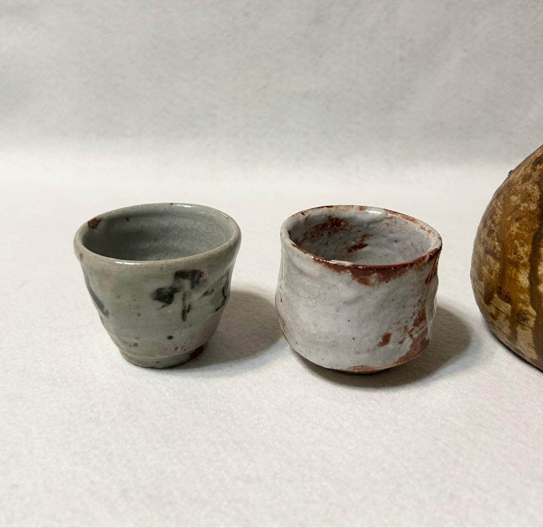 紀州焼 葵窯 寒川栖豊 徳利 酒器 文化財功労者 和歌山県白浜町無形文化財第1号