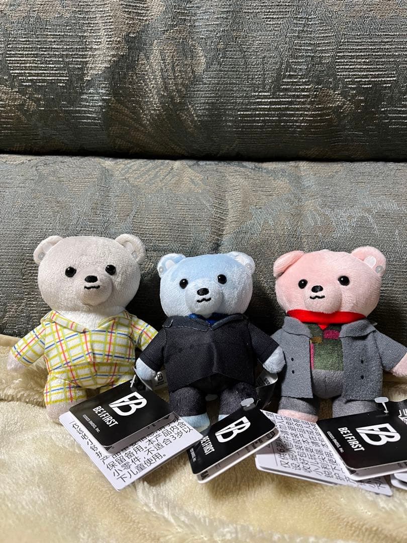 BE：FIRSTジュノンくま3体セット（タグ付き） - メルカリ
