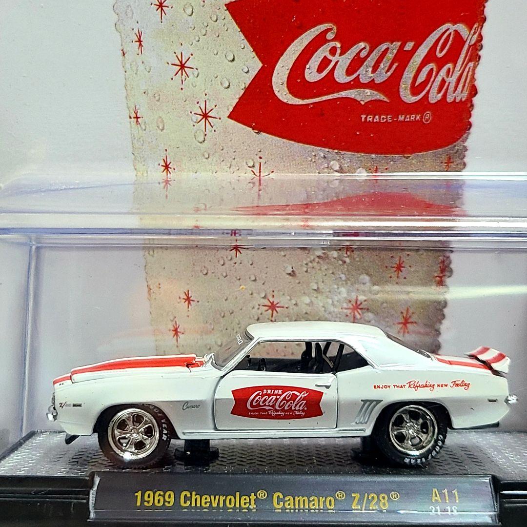 M2マシーン　コカ・コーラ　シボレー　カマロ　レトロパッケージ　1/64