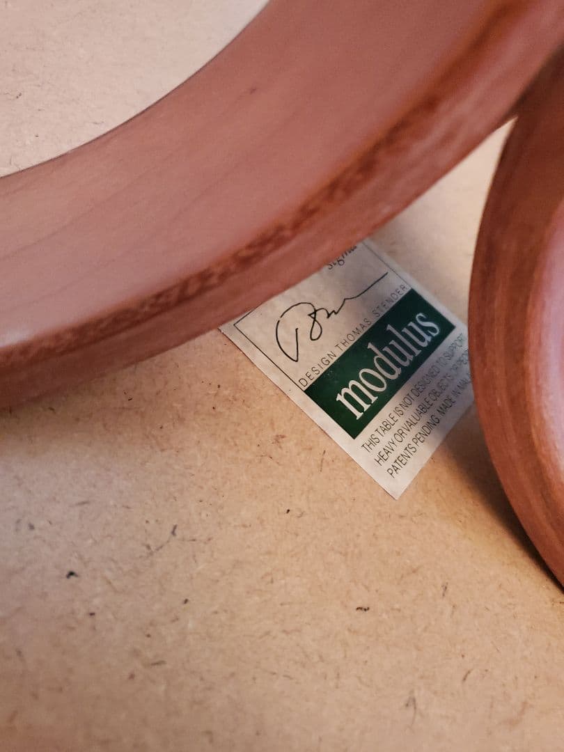 アクタス♥️モデュラス サイドテーブル チェリー材 トーマス