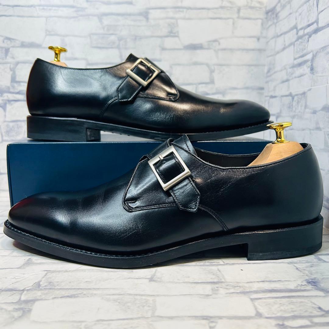 【日本製/未使用級】REGAL 08JR シングルモンクストラップ 25cm