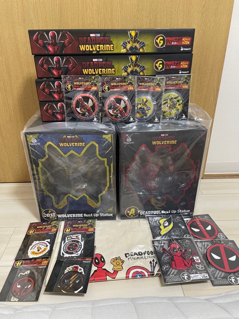 デッドプール&ウルヴァリン Happyくじ A賞&ラストワン賞