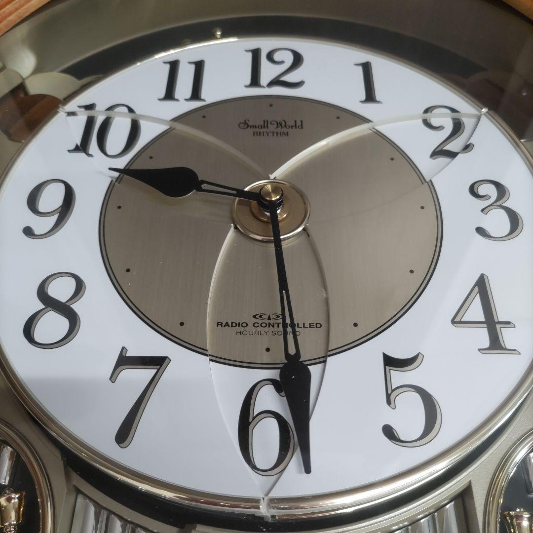 30曲入り からくり時計 スモールワールド 4MN422RB