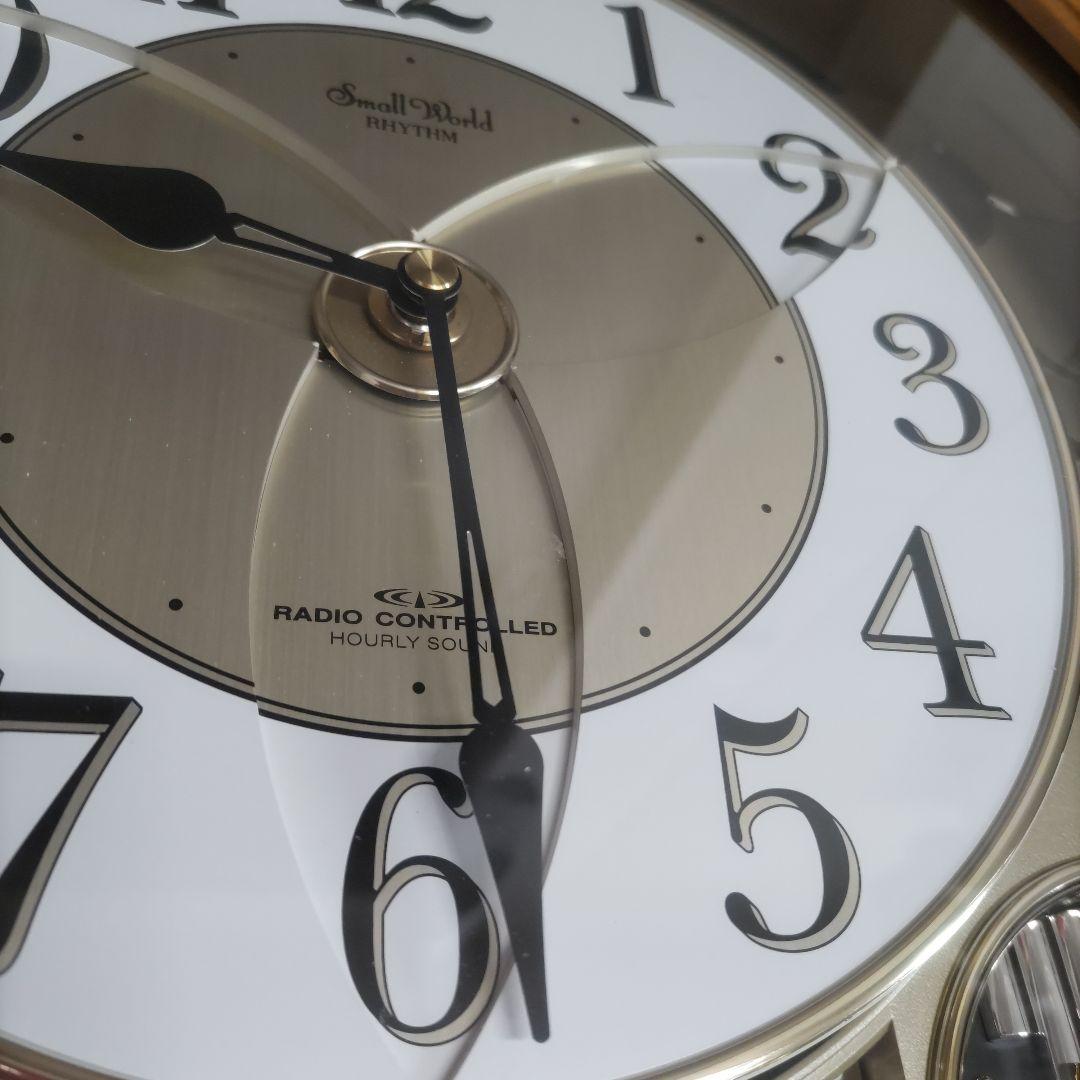 30曲入り からくり時計 スモールワールド 4MN422RB