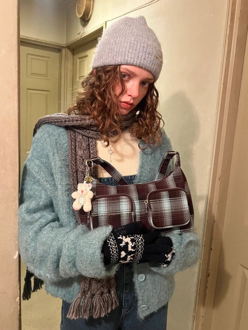 アリソンブラウンEVERYDAY CHECK SHOULDER BAG