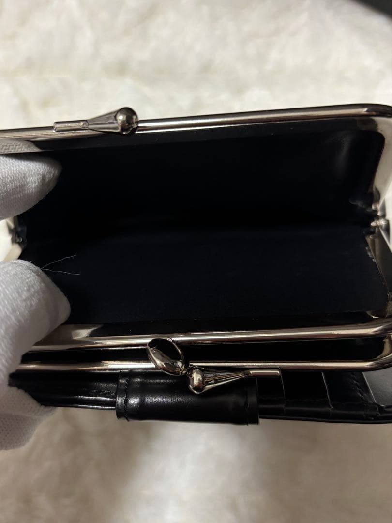 Ｙ's がま口 二つ折り財布 ヨウジヤマモト