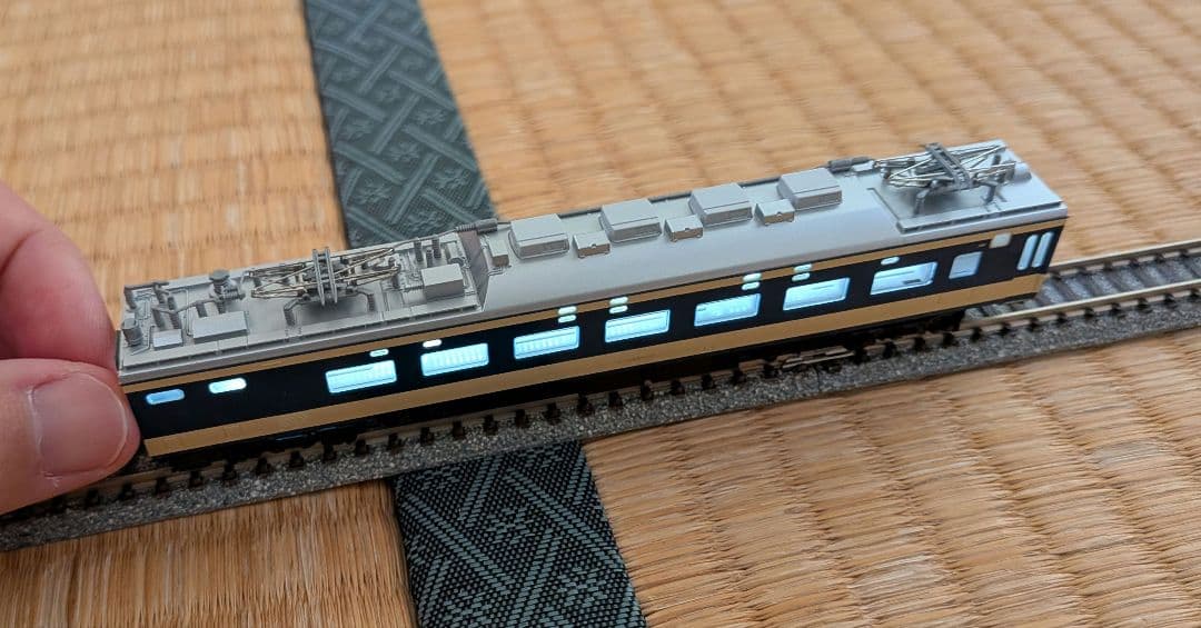 KATO【自作室内灯入り581/583系】10-1717等 計12両 模型・プラモデル