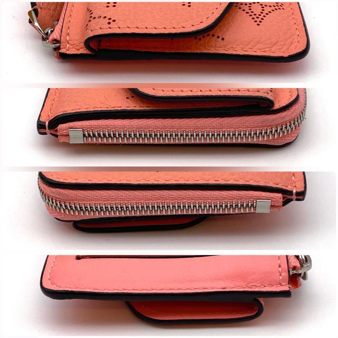 【ほぼ未使用】ルイヴィトン モノグラム マヒナ ポルトカルト レクト ヴェルソ