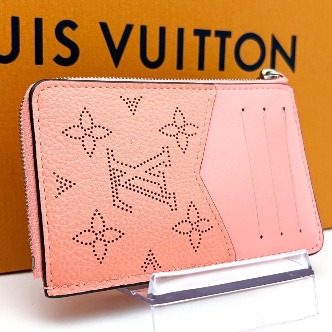 【ほぼ未使用】ルイヴィトン モノグラム マヒナ ポルトカルト レクト ヴェルソ