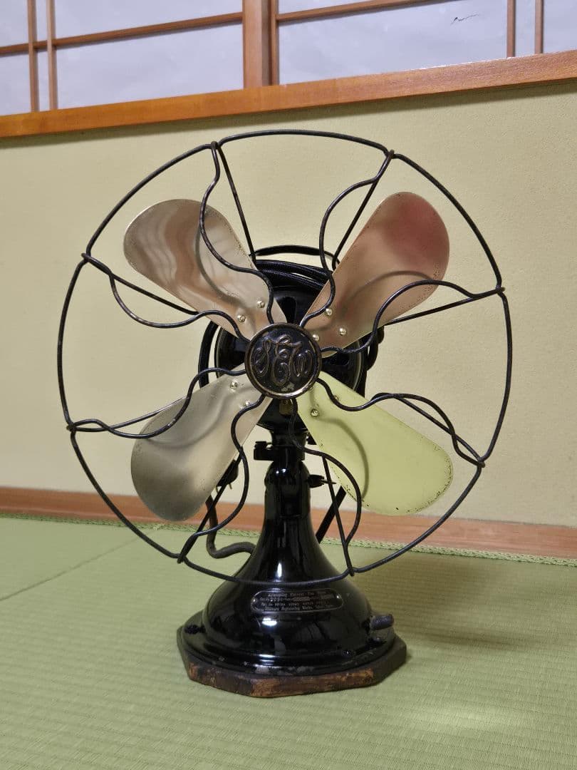 芝浦扇風機　C-2031型　大正昭和レトロ　アンティーク