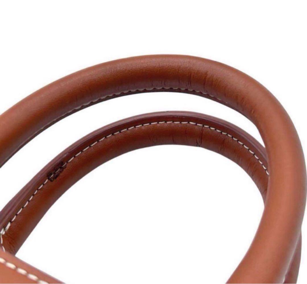 CELINE ミニ バーティカル カバ キャンバス 2WAY ハンドバッグ