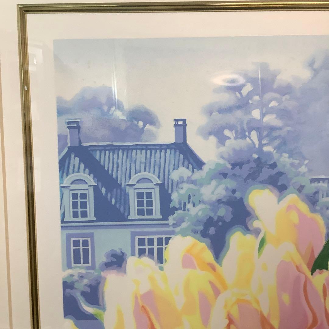 笹倉鉄平 ブルーメンス シルクスクリーン 版画