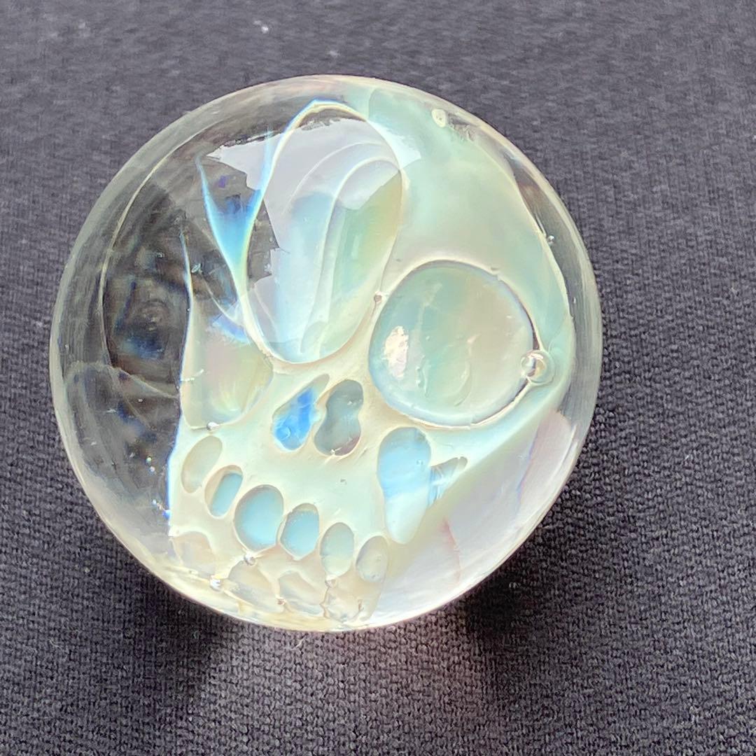 XODAS マ-ブル Marble ボロシリケイトガラス Bob Skull