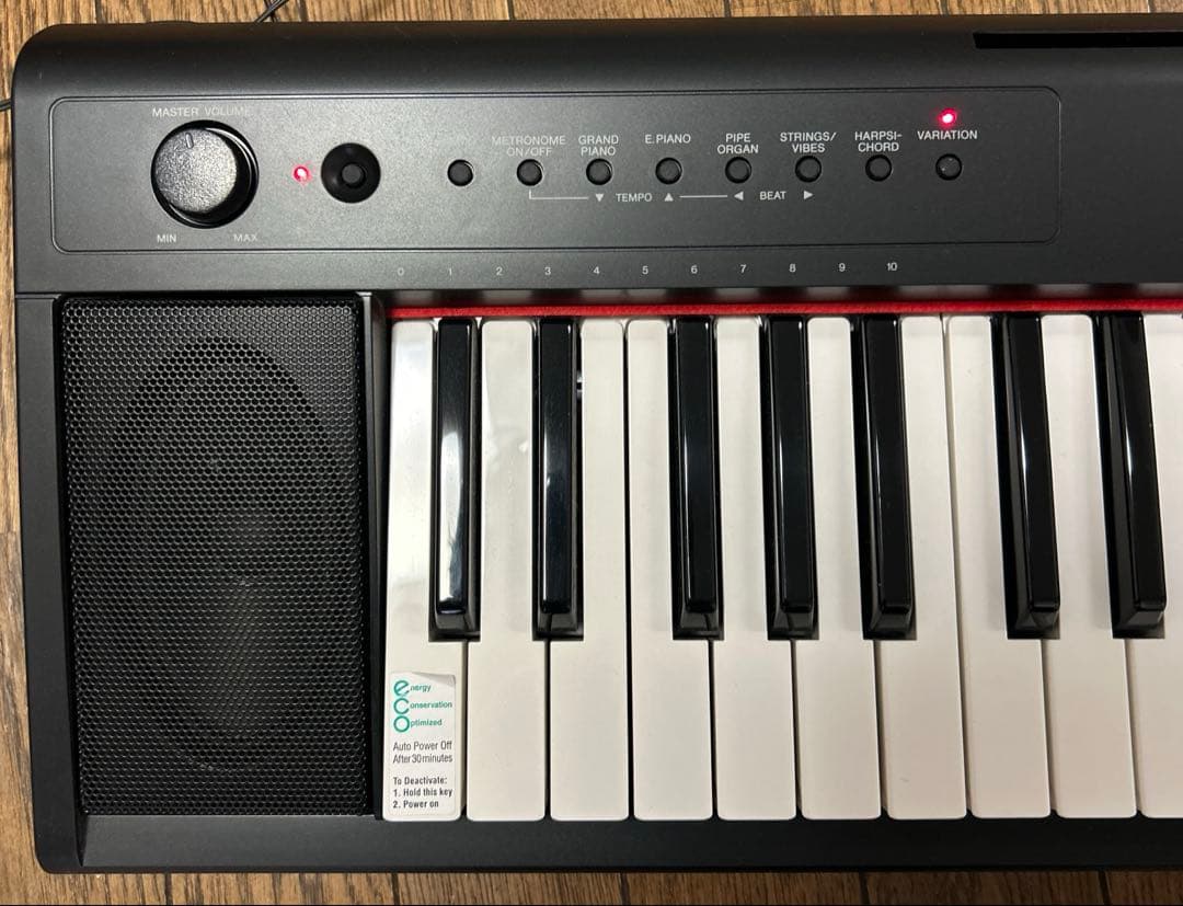 電子ピアノYAMAHA piaggero NP-11 サステインペダル付き