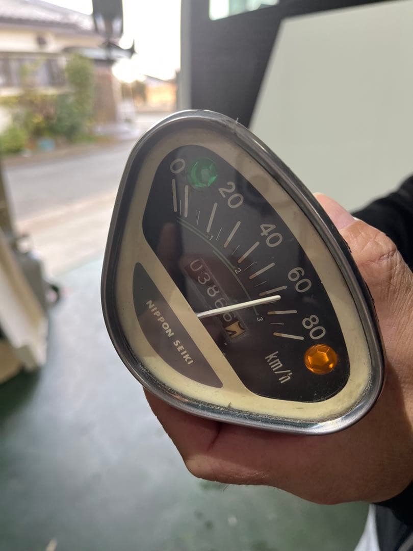 ホンダ純正 ダックス70 80キロメーター おにぎりメーター シャリー