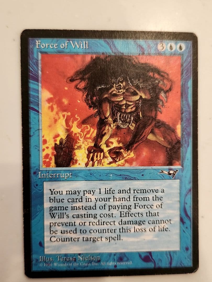 Force of Will 英語 ALL 4枚 Force of will 意志の力 英語 4枚