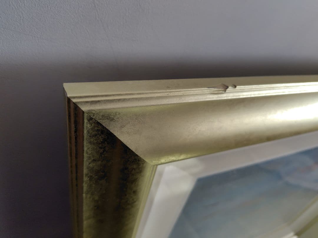 【雪降る氷見のご来光】　深見東州 絵画 版画