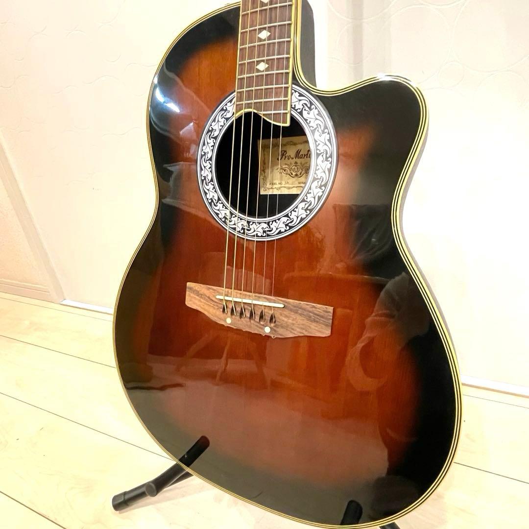 希少】Pro Martin エレアコ EA350 カッタウェイ サンバースト