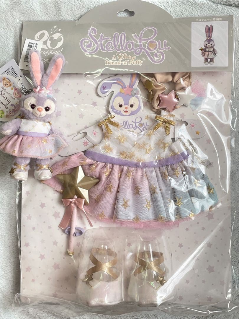 ダッフィー スターリードリームス コスチューム ぬいぐるみバッジ