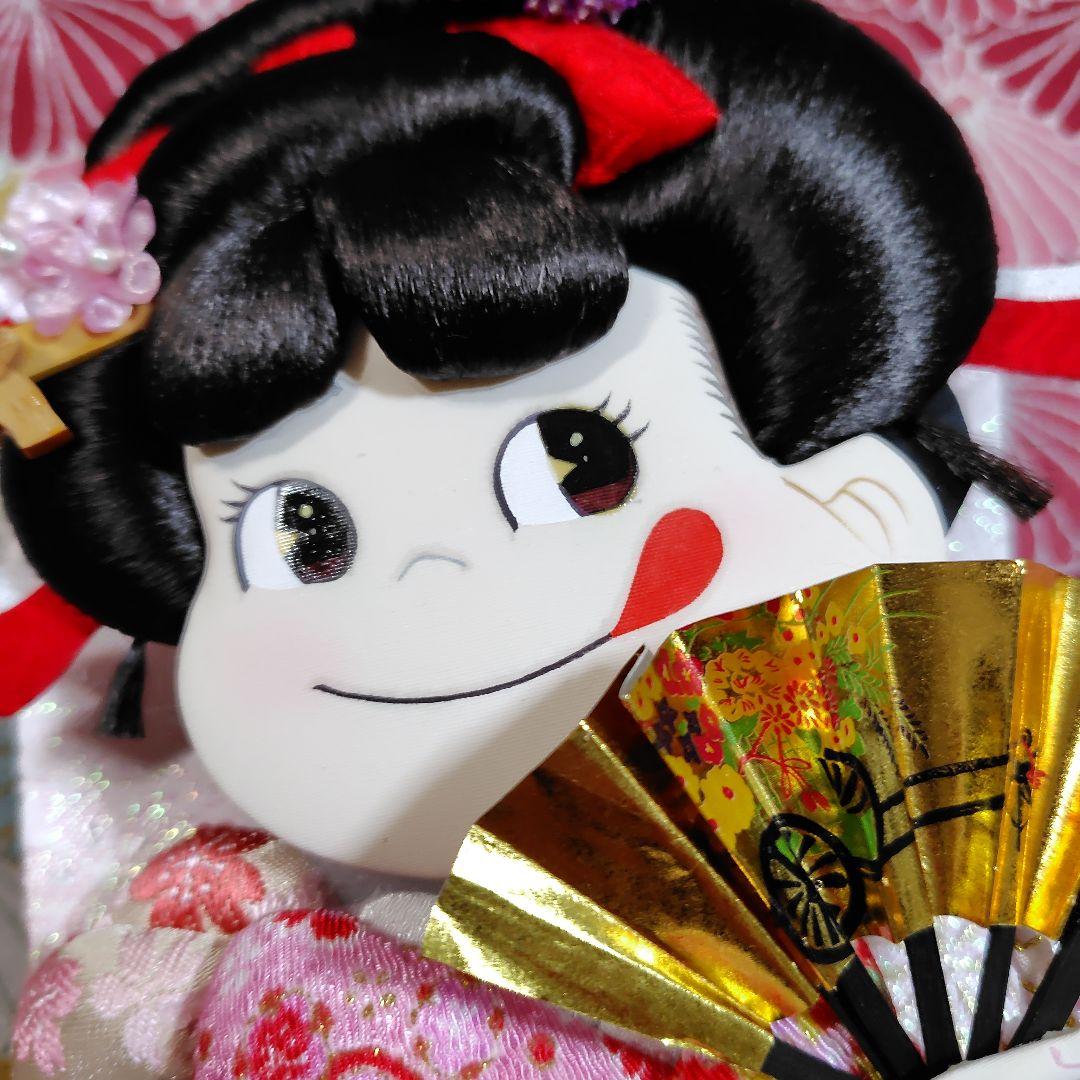ペコちゃん　羽子板　不二家　吉徳　ペコ