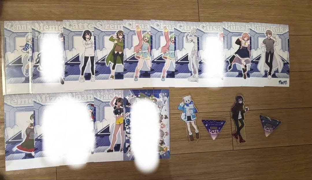 めめ村 まとめ売り 缶バッジ ポストカード クリアカード アクリル