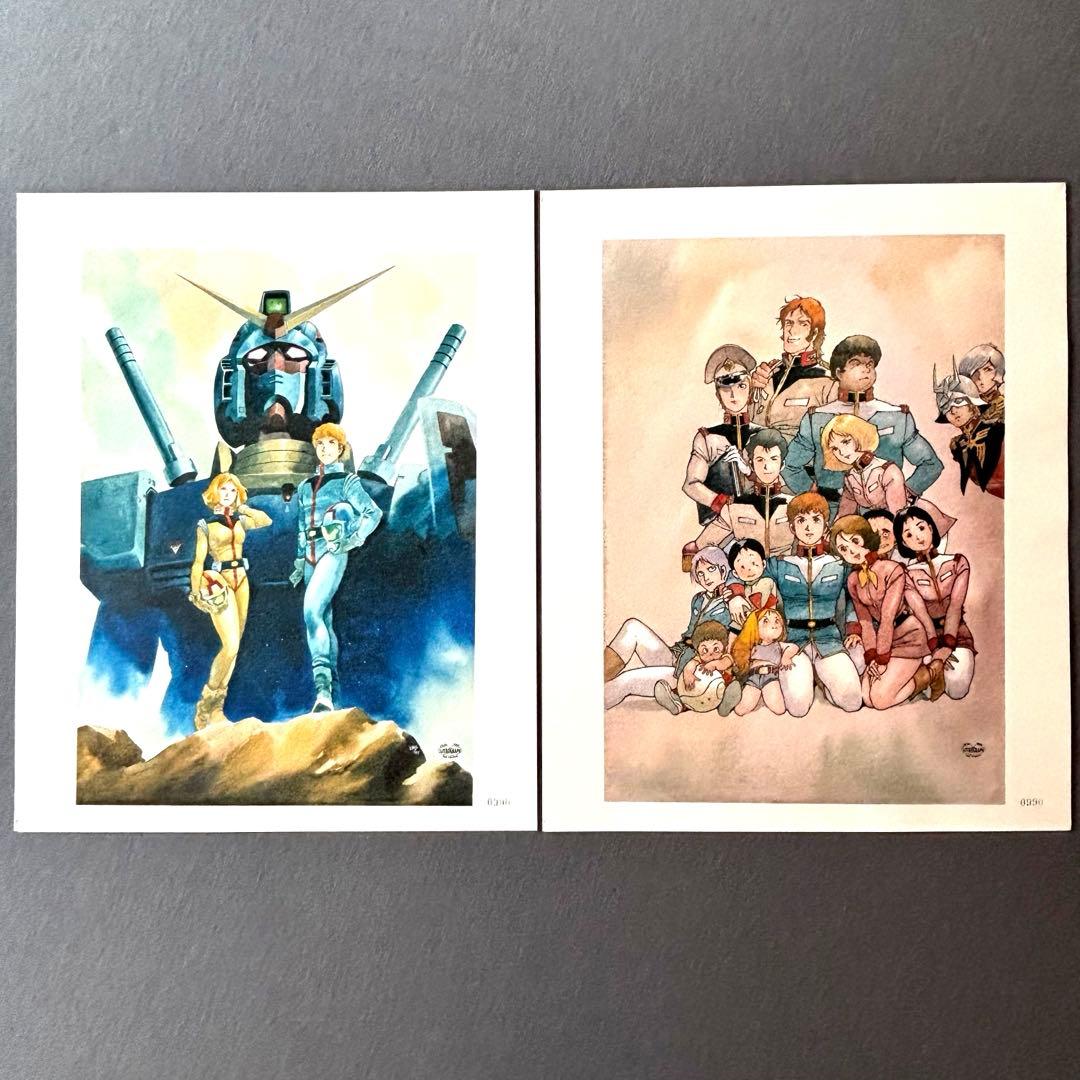 安彦良和/機動戦士ガンダム 20周年記念 リトグラフ2枚組 - メルカリ