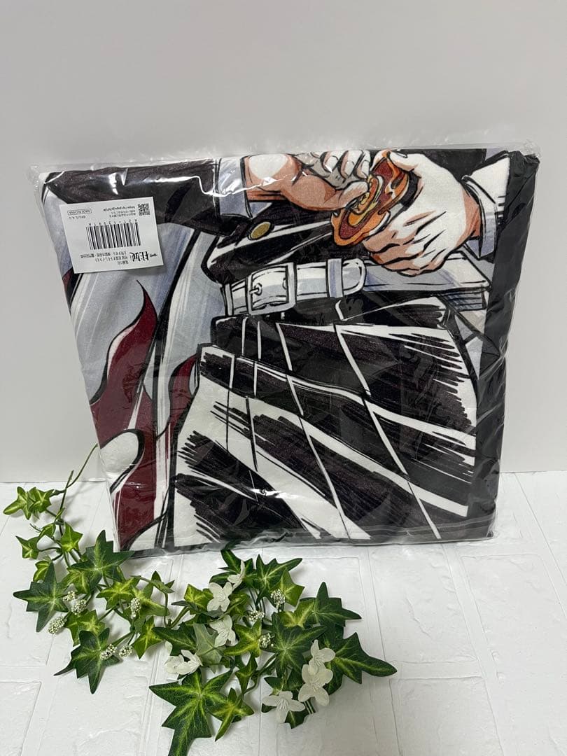 鬼滅の刃 柱展 柱描き下ろしイラスト 大判タオル（煉獄杏寿郎・竈門炭治郎）