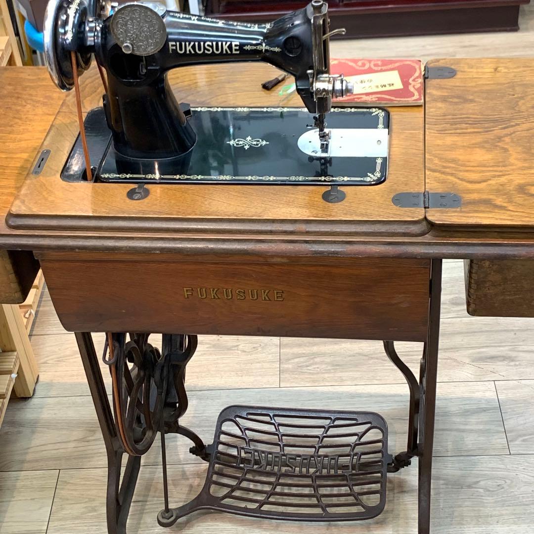 稼動品⭐️福助 FUKUSUKE 足踏みミシン(家庭用) アンティーク