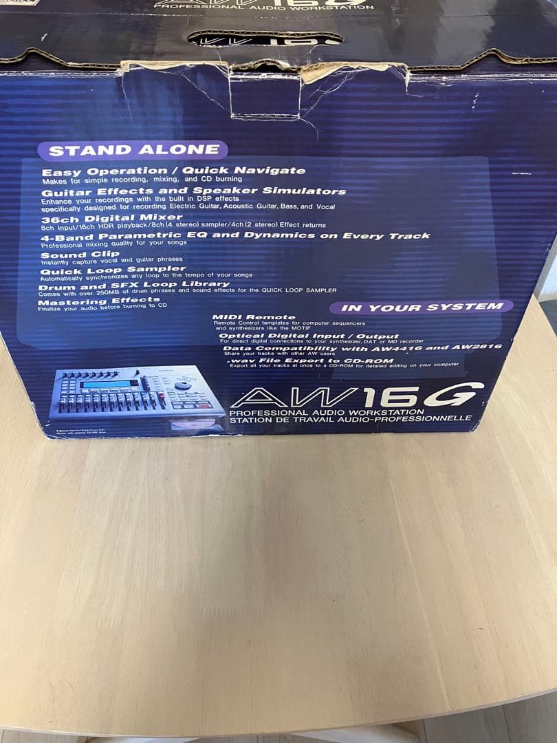 YAMAHA AW16G プロフェッショナルオーディオワークステーション
