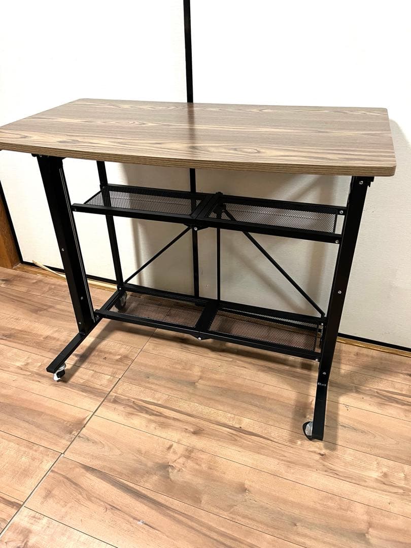 E-WIN スタンディングデスク 高さ調整 テーブル PC 在宅 SD92-BK