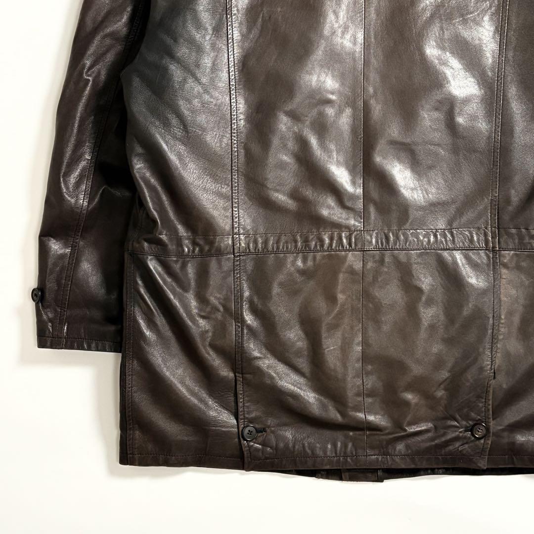 VINTAGE SERAPHIN LEATHER FIELD JACKET