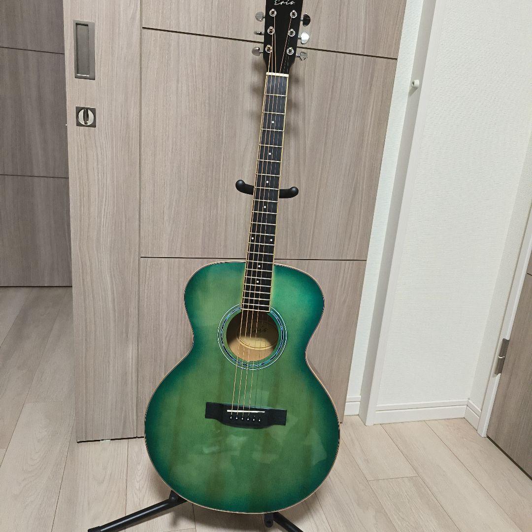 Eris. Aproa アコースティックギター ターコイズグリーン Aproa TQG アコースティックギター ターコイズグリーン 緑 スプルース