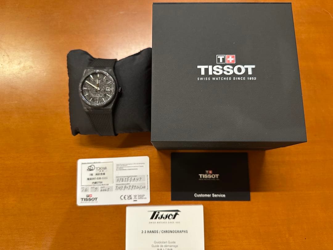Tissot 自動巻き腕時計 ブラック