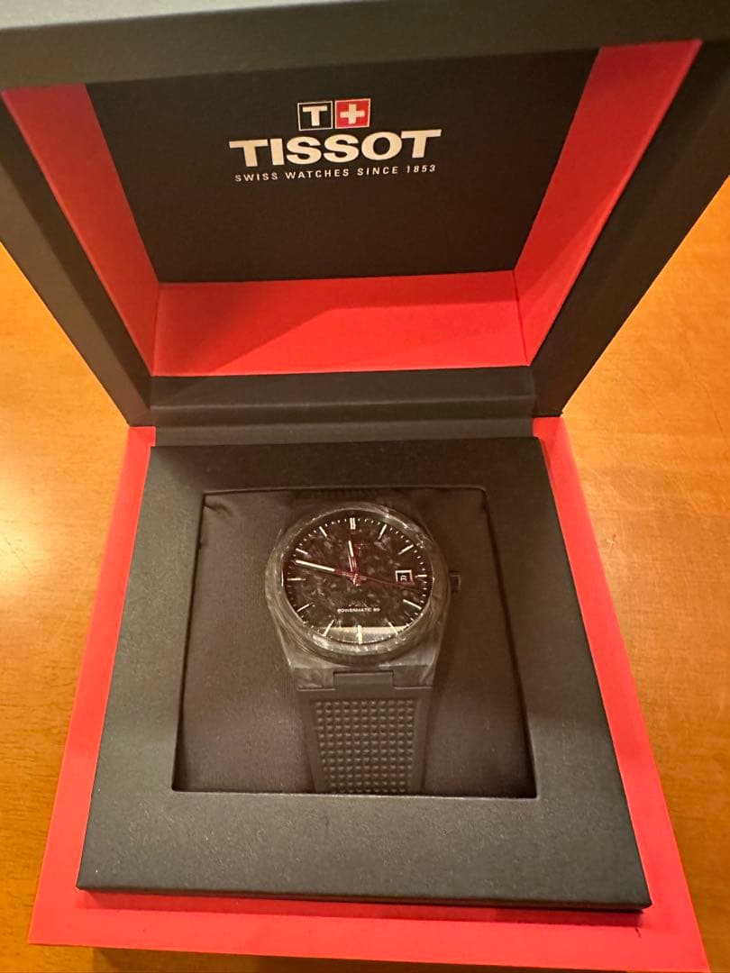 Tissot 自動巻き腕時計 ブラック
