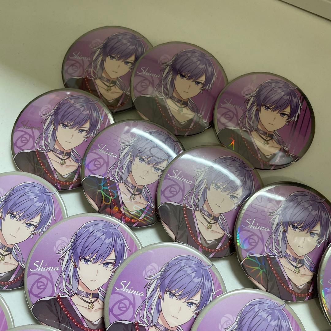 浦島坂田船 志麻 缶バッジ 2021 春ツアー 桜花再凛 花や花 等身 セット